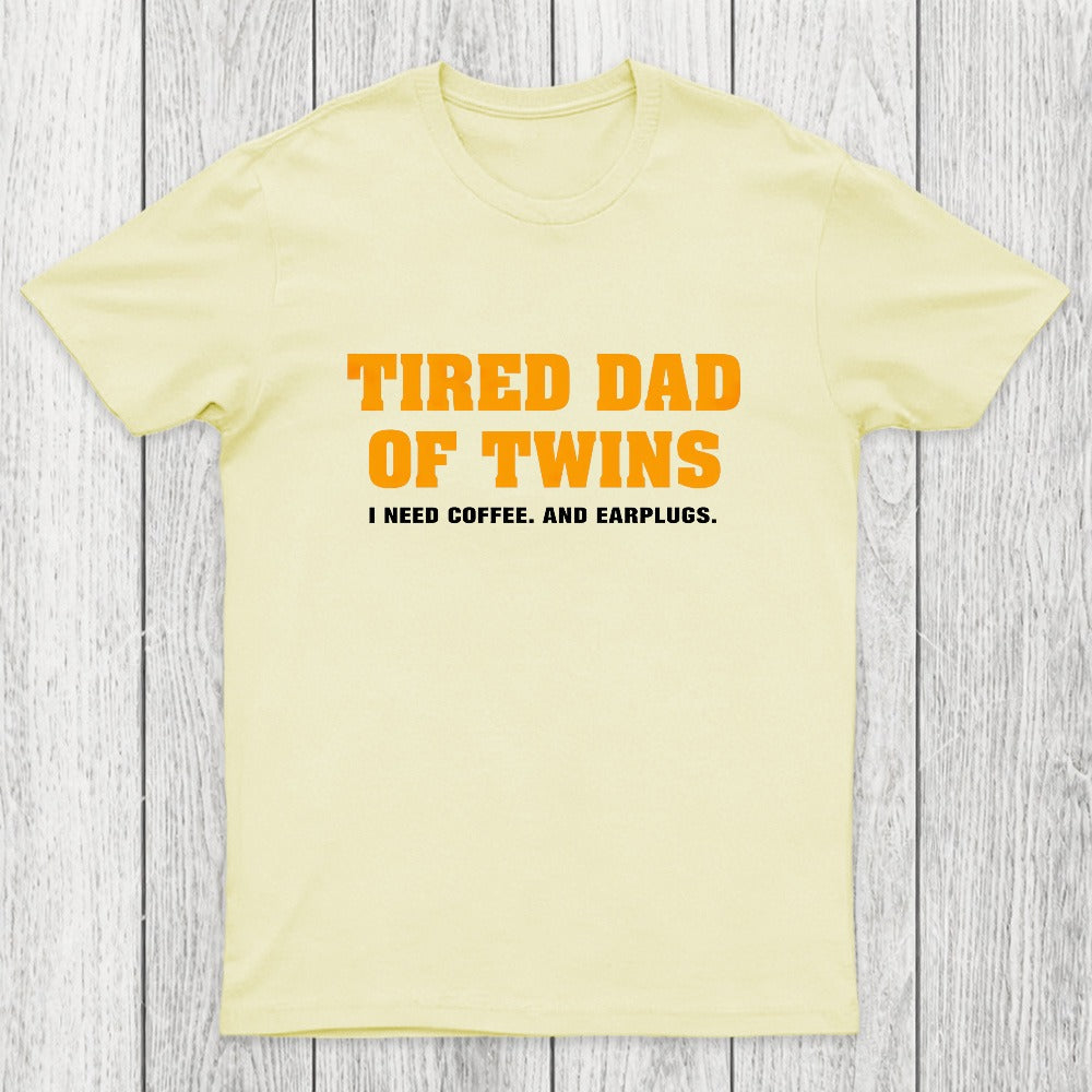Tired Dad of Twins Chicluma T-Shirt