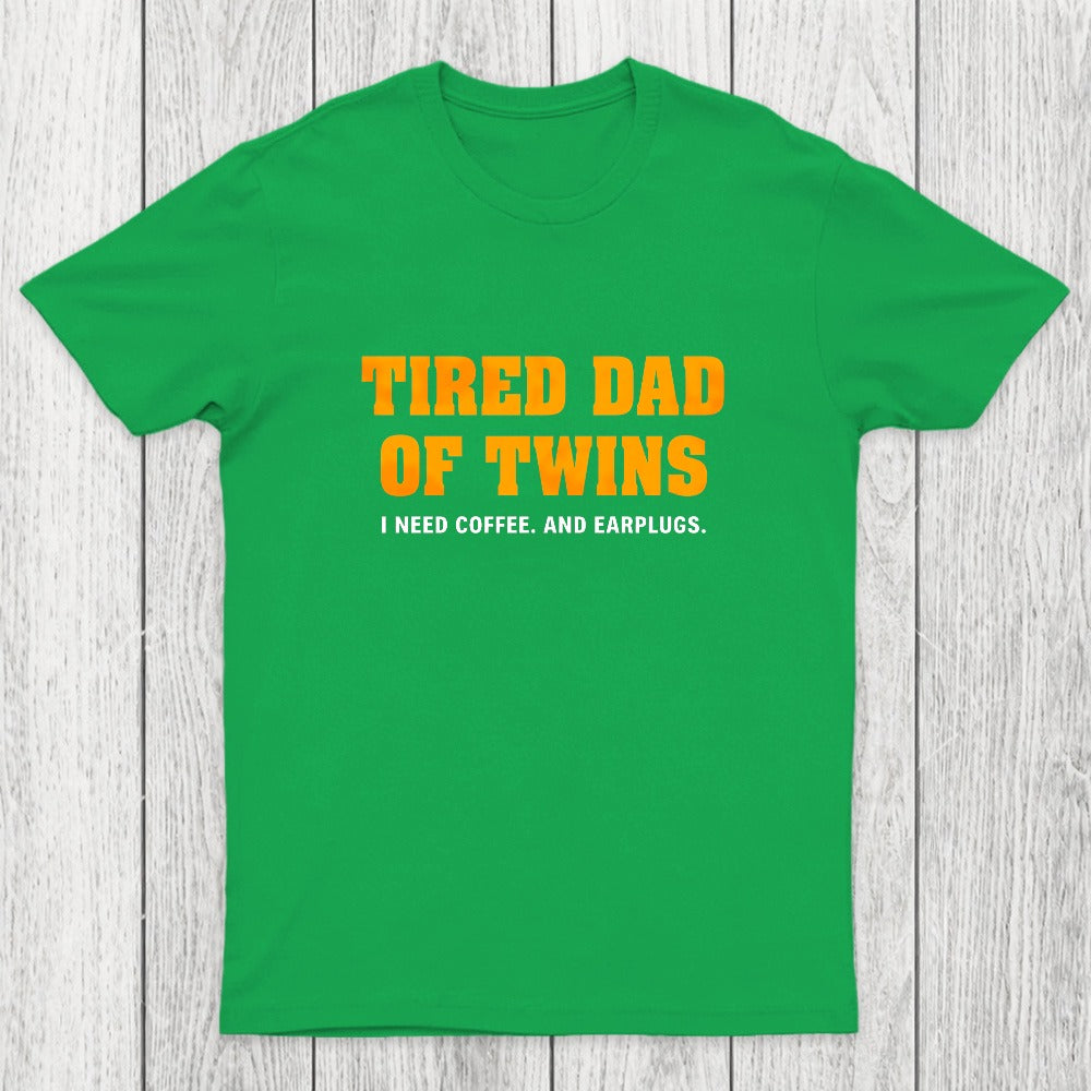 Tired Dad of Twins Chicluma T-Shirt