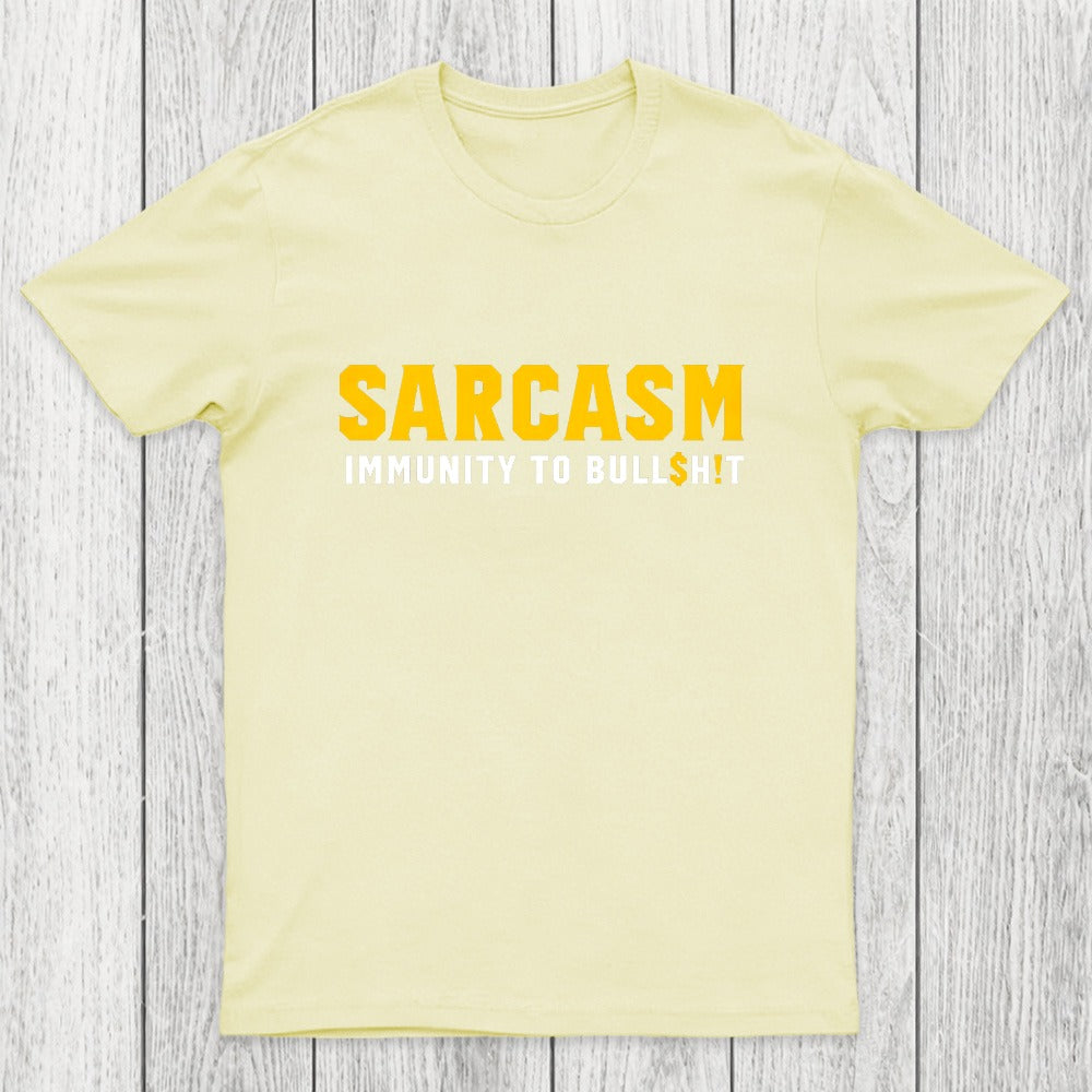 Sarcasm Immunity To Bull$H!T Chicluma T-Shirt