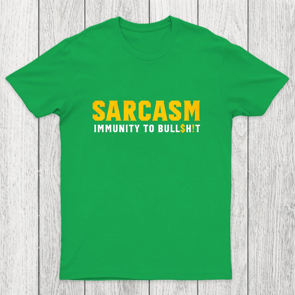 Sarcasm Immunity To Bull$H!T Chicluma T-Shirt