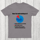 IT Tech Support Technology PI Chart Chicluma T-Shirt