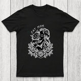 Cat Mom Cuddling Her Kitten Chicluma T-Shirt