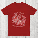 Mother Bird Guarding Her Nestlings Chicluma T-Shirt