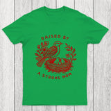 Mother Bird Guarding Her Nestlings Chicluma T-Shirt
