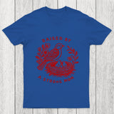 Mother Bird Guarding Her Nestlings Chicluma T-Shirt