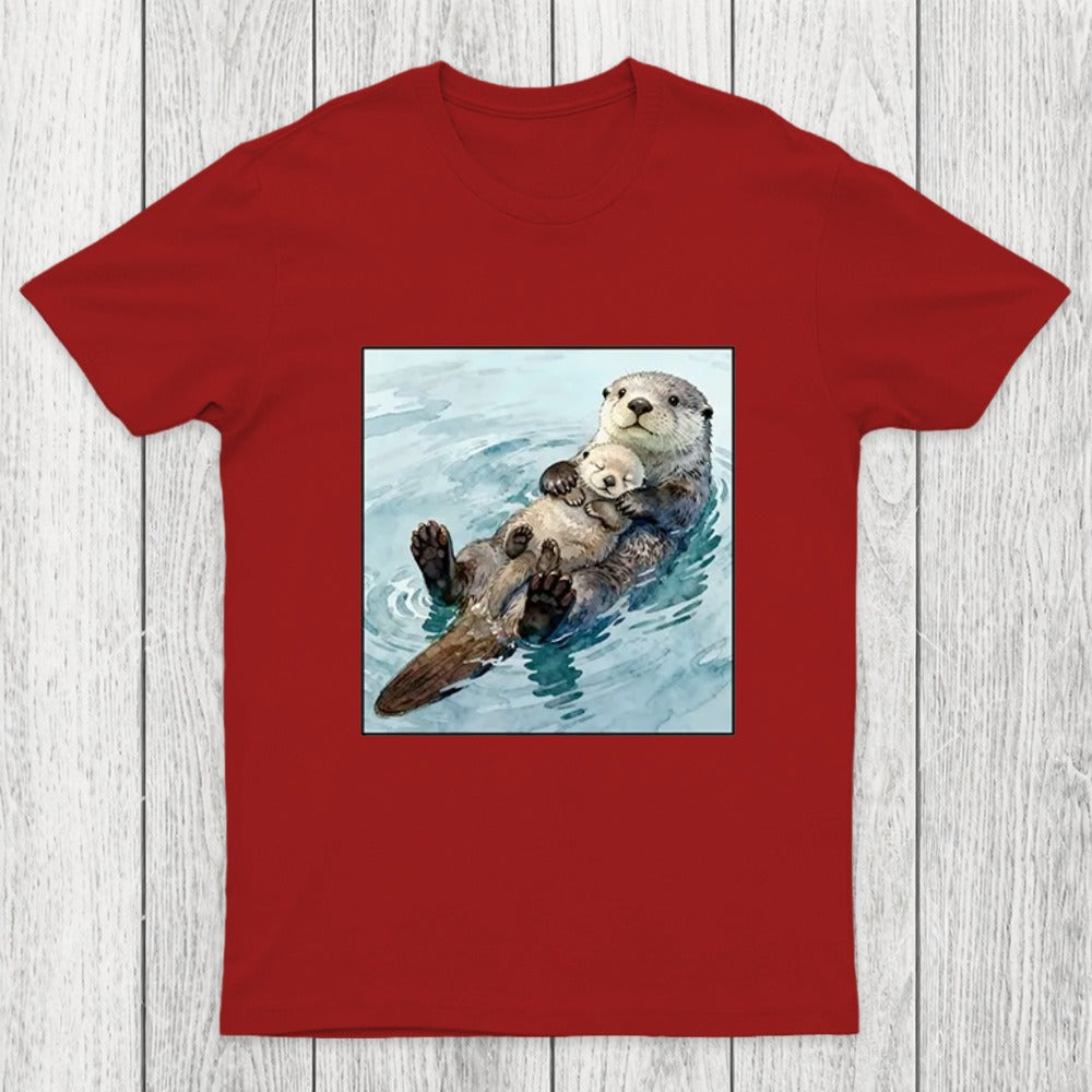 Adorable Sea Otters Chicluma T-Shirt