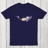 Hy-purr-bola Hyperbola Maths Cat Pun Chicluma T-Shirt