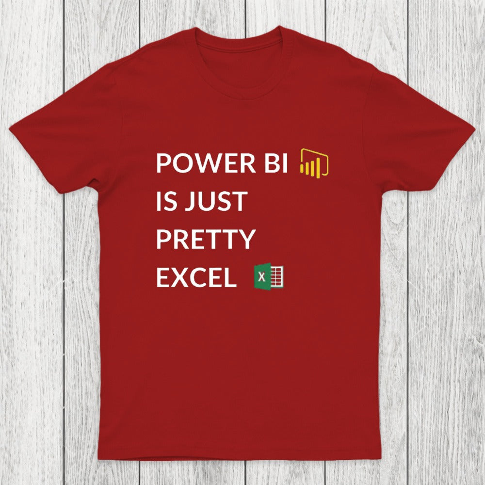 Excel VS Power BI Chicluma T-Shirt