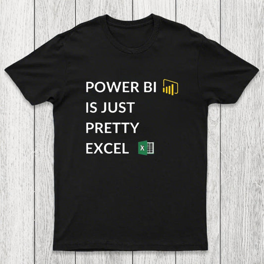 Excel VS Power BI Chicluma T-Shirt