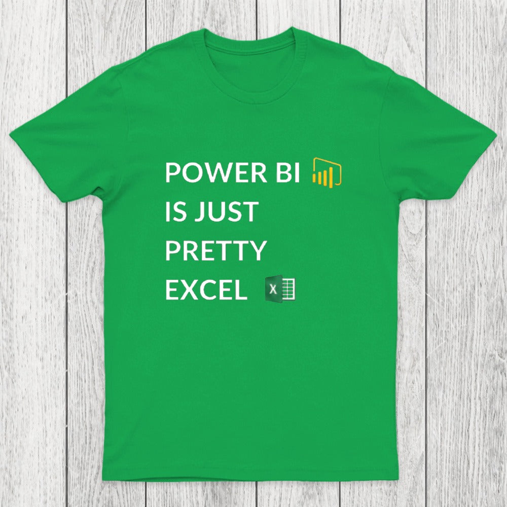 Excel VS Power BI Chicluma T-Shirt