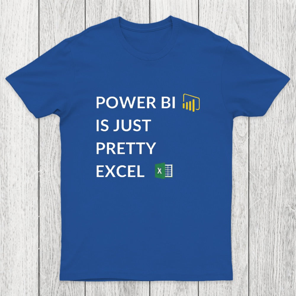 Excel VS Power BI Chicluma T-Shirt