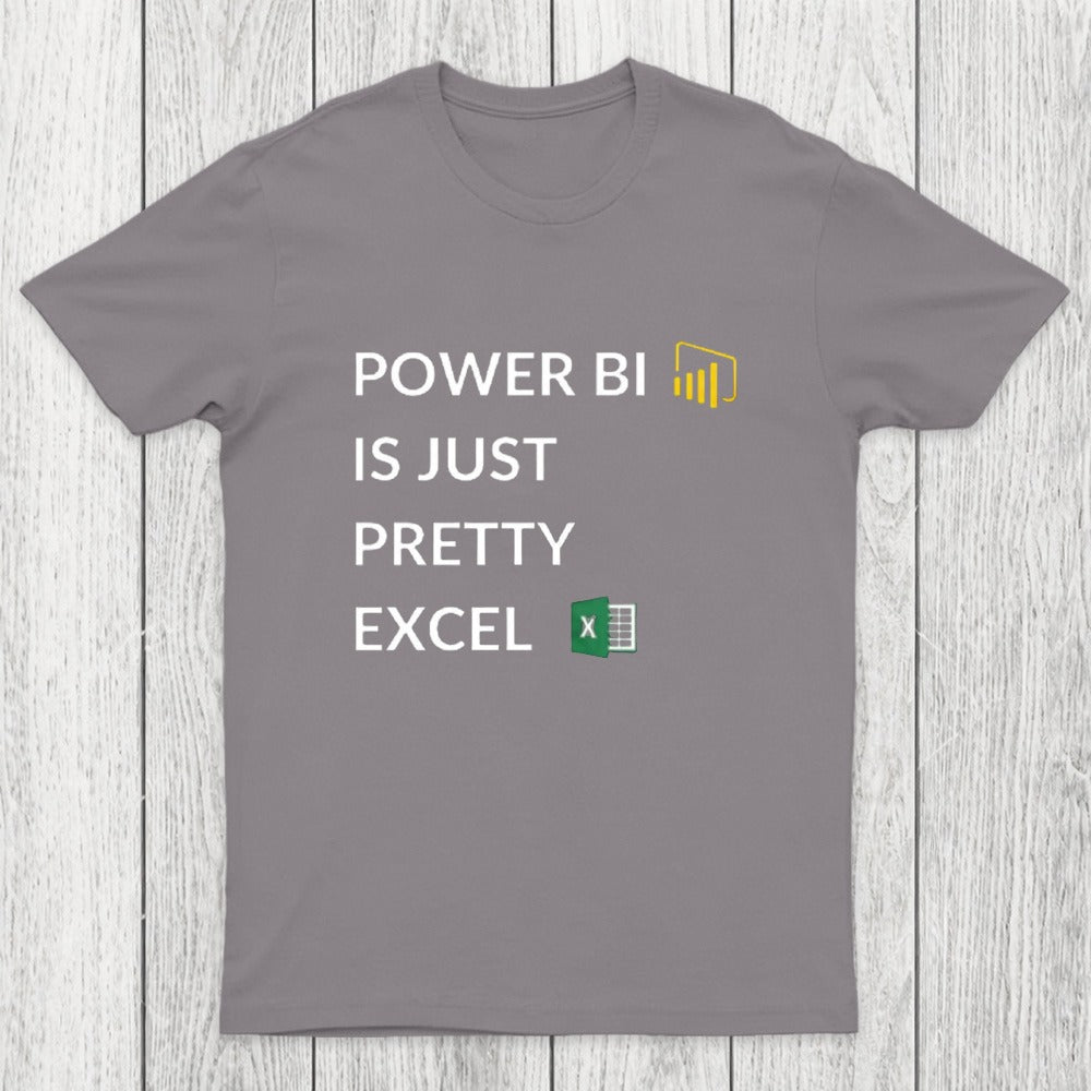 Excel VS Power BI Chicluma T-Shirt