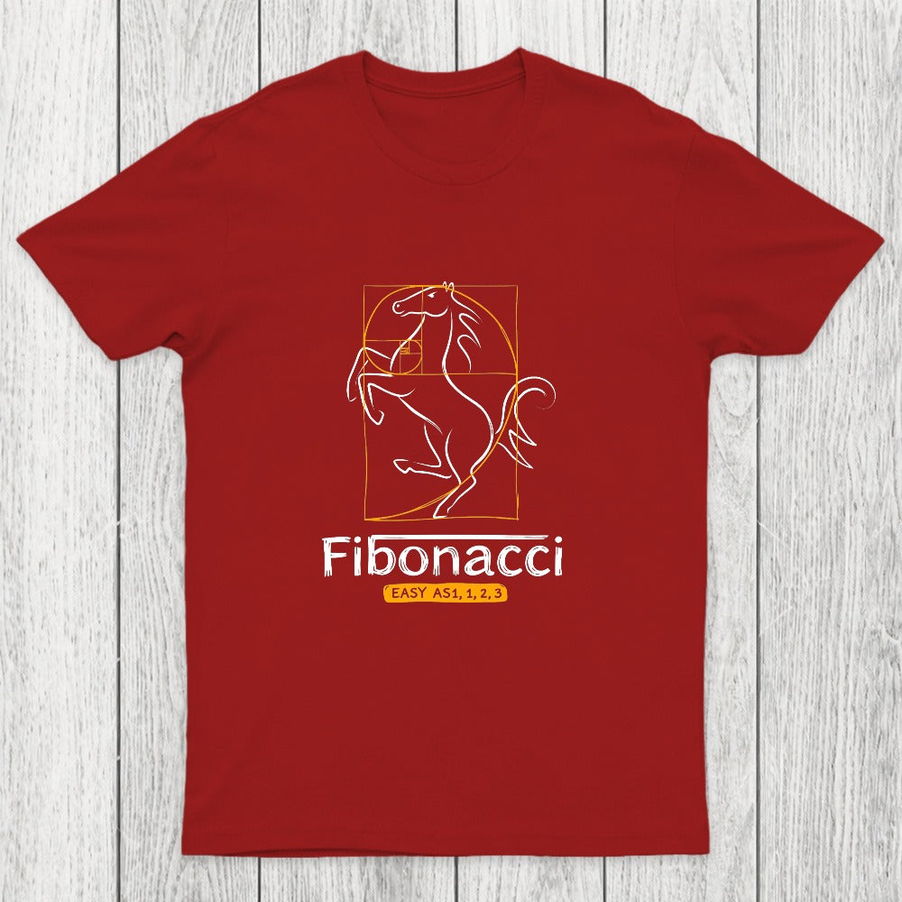Fibonacci Easy As 1123- Chicluma T-Shirt