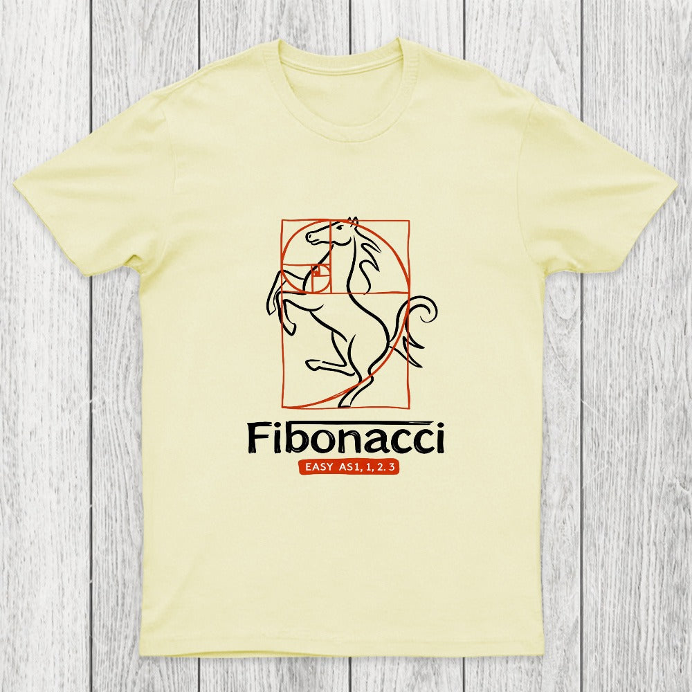 Fibonacci Easy As 1123- Chicluma T-Shirt