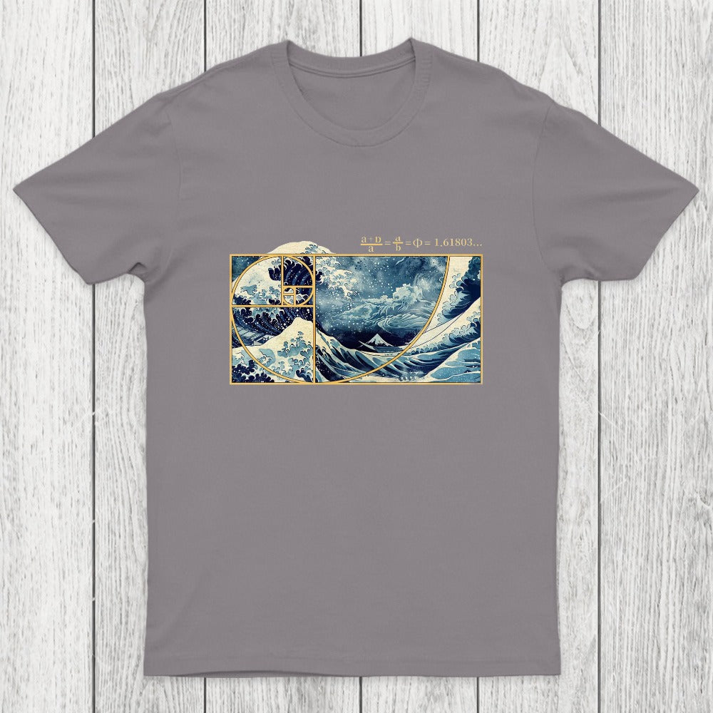 The Great Fibonacci Wave Science Chicluma T-Shirt