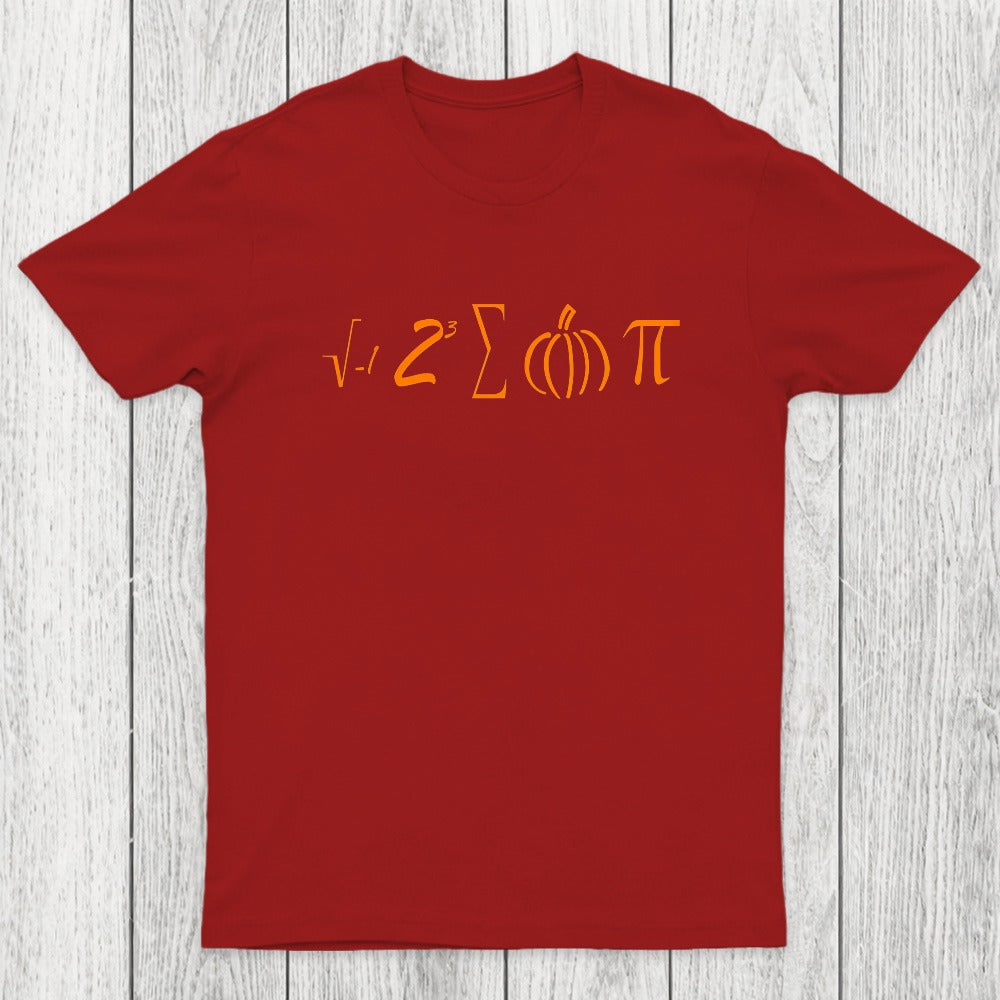 Math Pumpkin Pi Symbol Chicluma T-Shirt