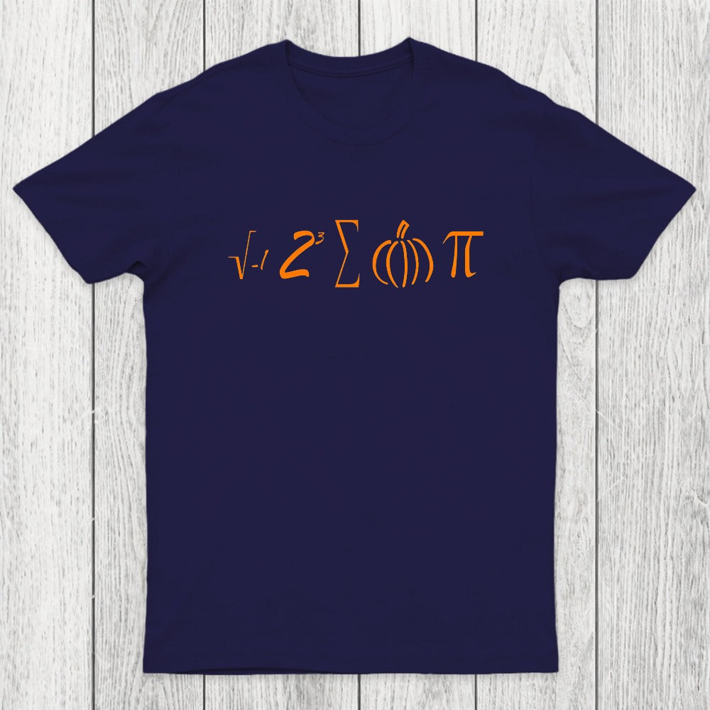 Math Pumpkin Pi Symbol Chicluma T-Shirt