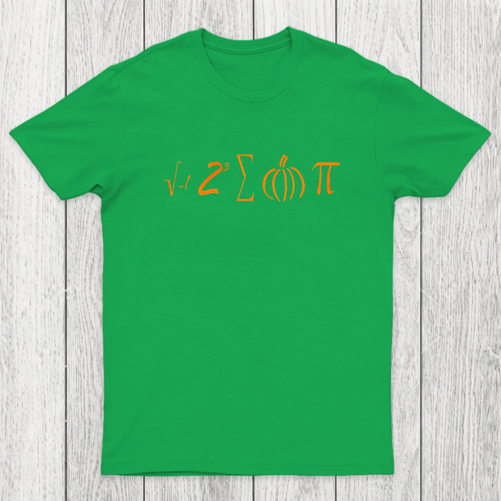 Math Pumpkin Pi Symbol Chicluma T-Shirt