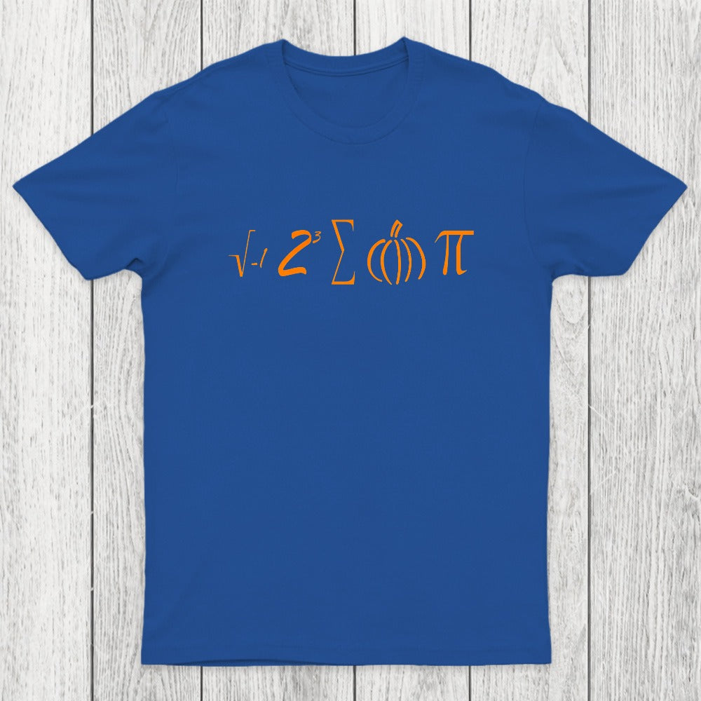 Math Pumpkin Pi Symbol Chicluma T-Shirt