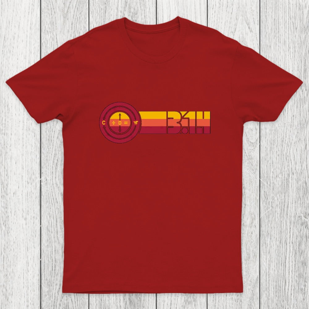 Retro Pi 3.14 Chicluma T-Shirt