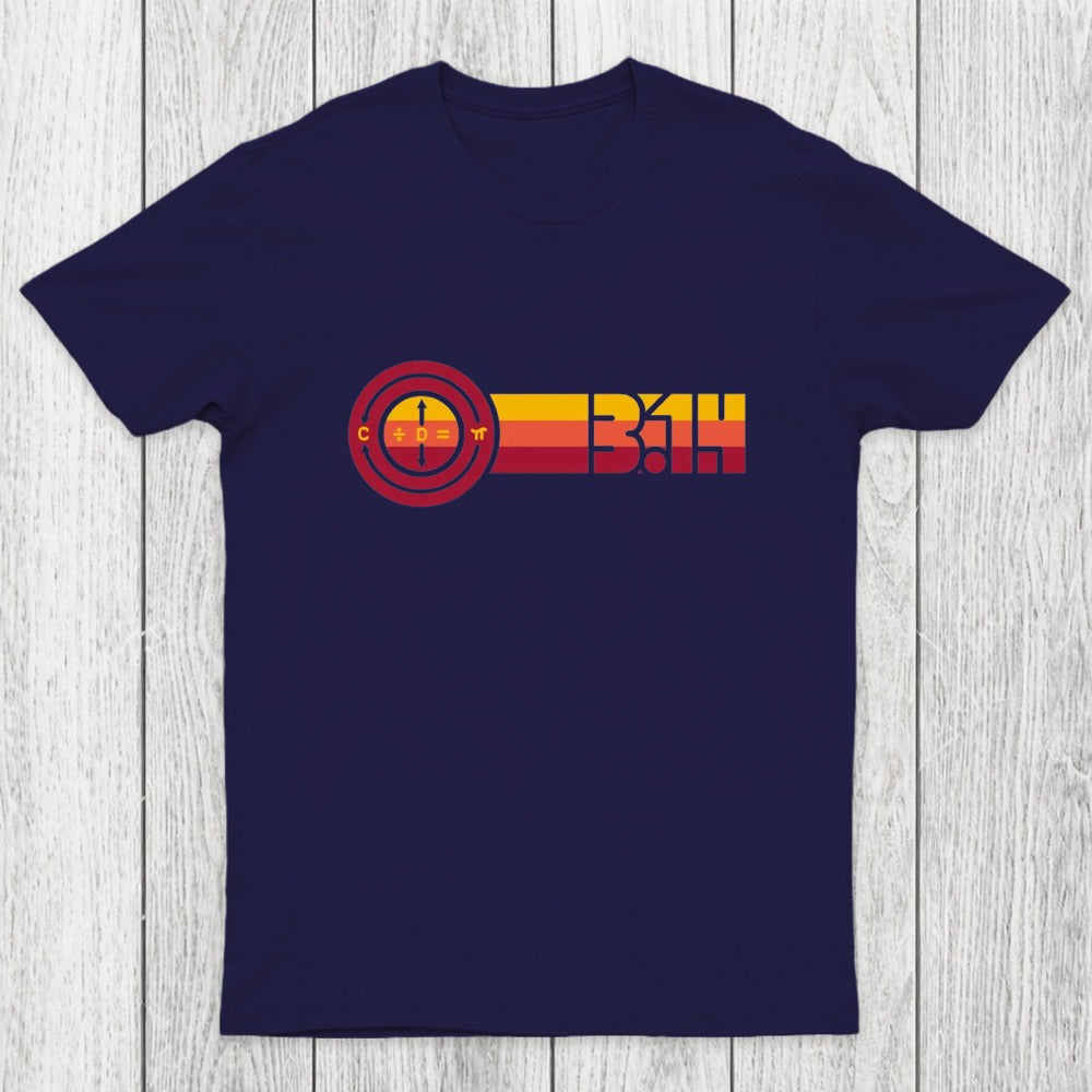 Retro Pi 3.14 Chicluma T-Shirt