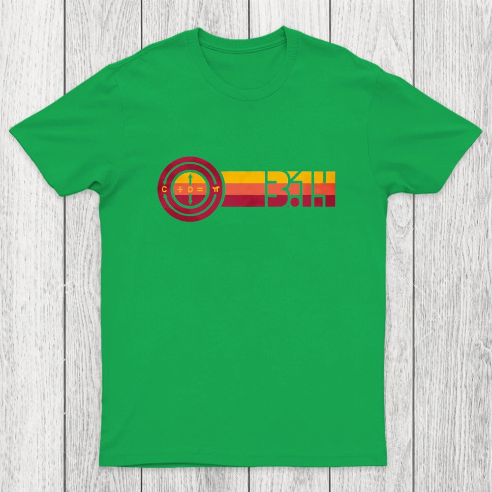 Retro Pi 3.14 Chicluma T-Shirt