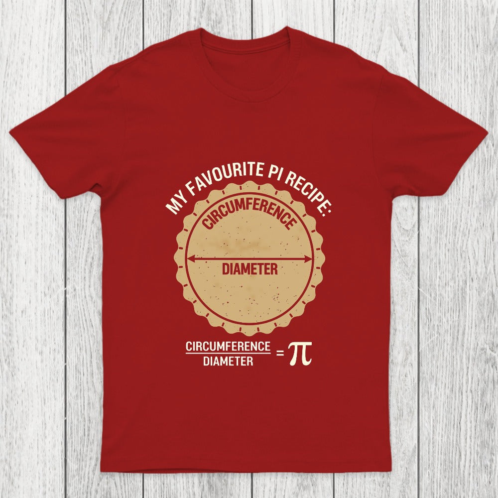 Favorite Pi Recipe Chicluma T-Shirt