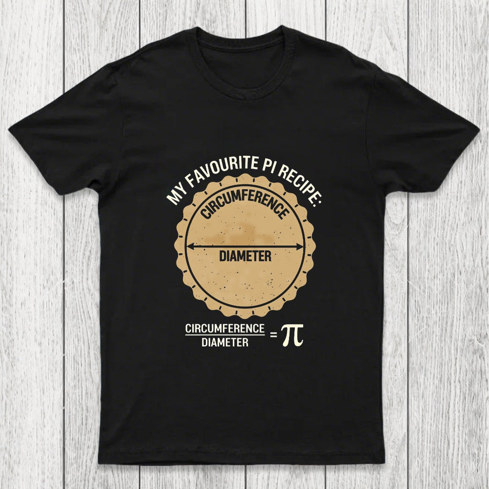 Favorite Pi Recipe Chicluma T-Shirt