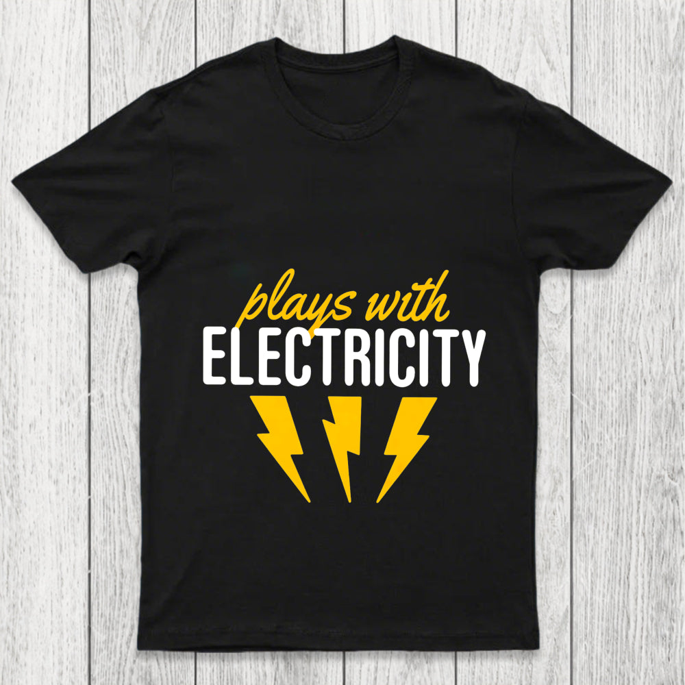 Plays With Electricity Chicluma T Shirt