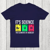 Funny Periodic Table Science Bruh Chicluma T Shirt