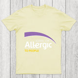 Allergic To People Chicluma T Shirt
