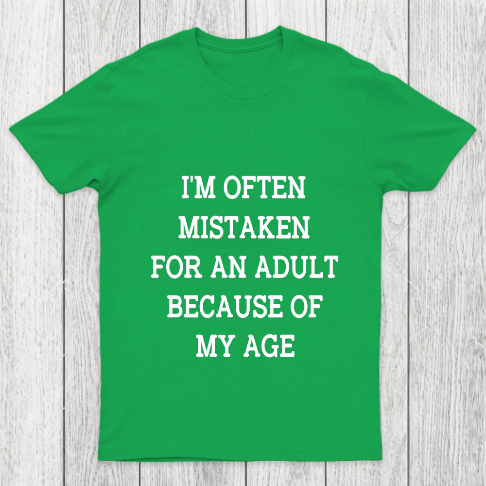 Mistaken For An Adult Chicluma T Shirt