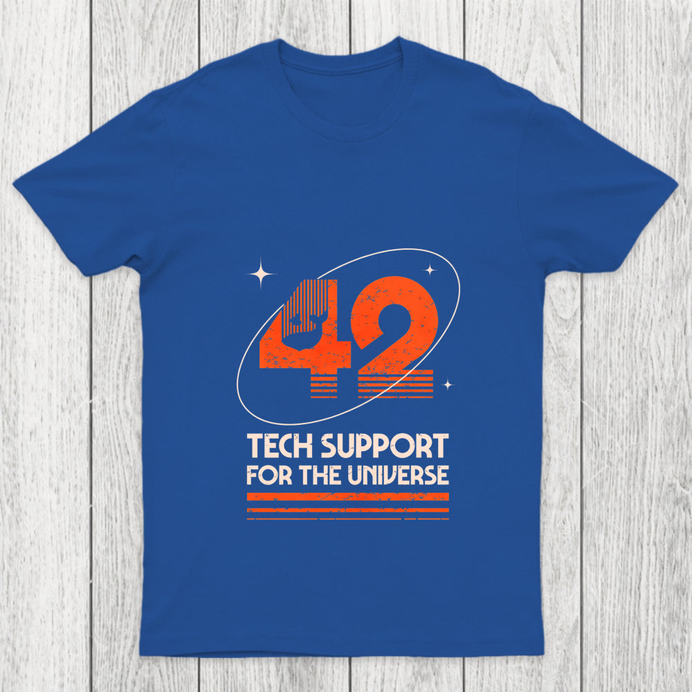 42 Tech Support For The Universe Chicluma T Shirt