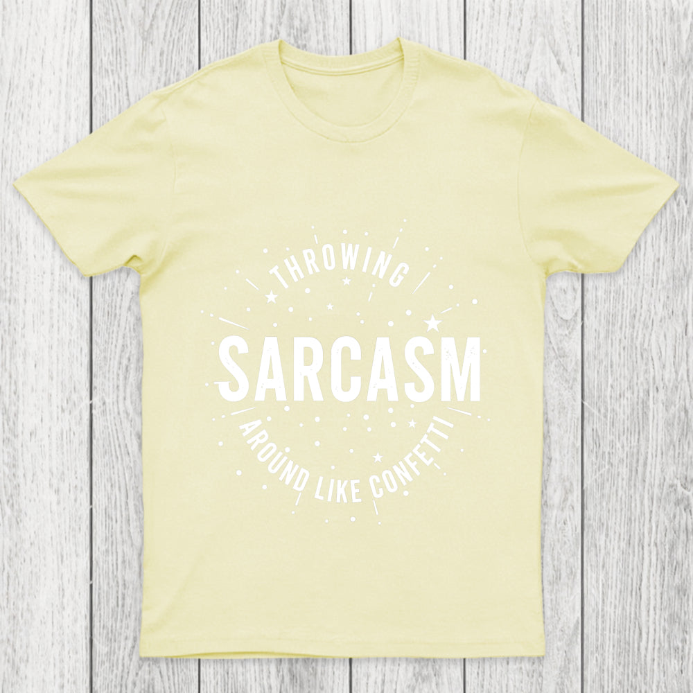 Throwing Sarcasm Chicluma T Shirt