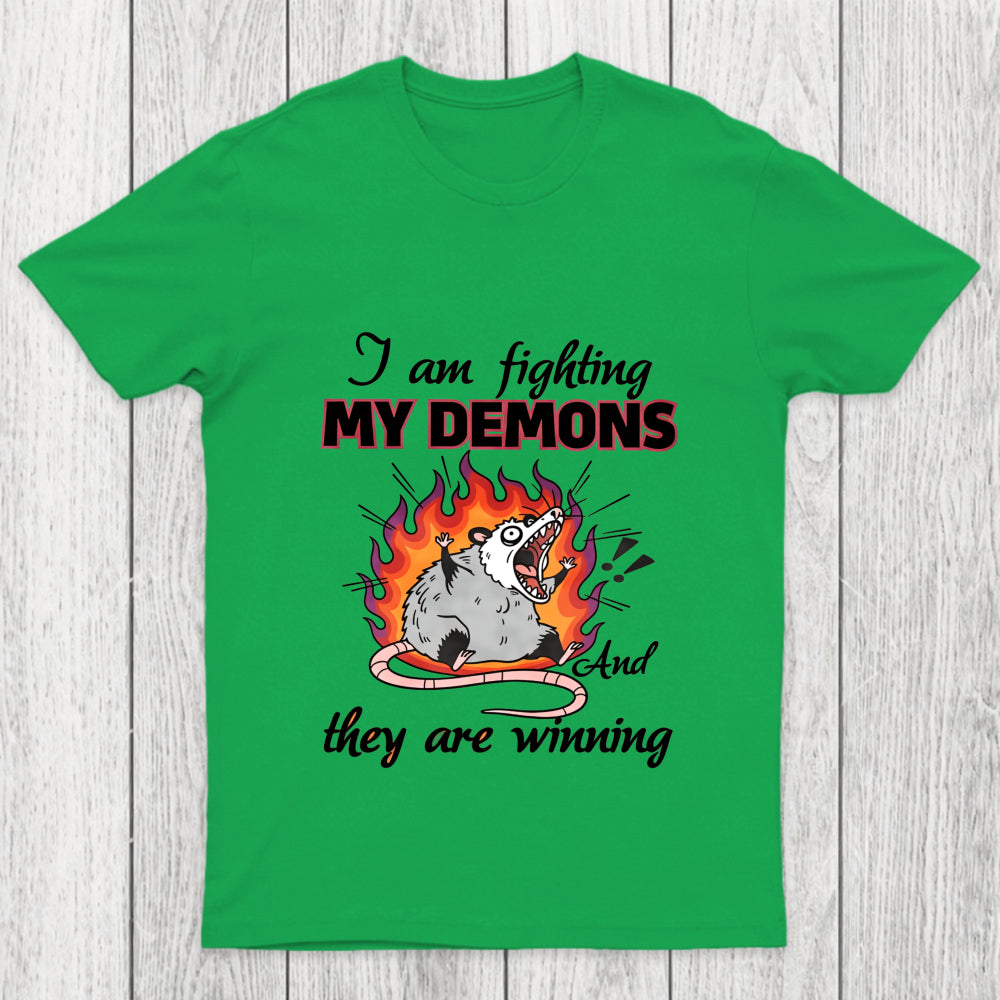 Demon Battle Chicluma T Shirt