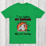 Demon Battle Chicluma T Shirt