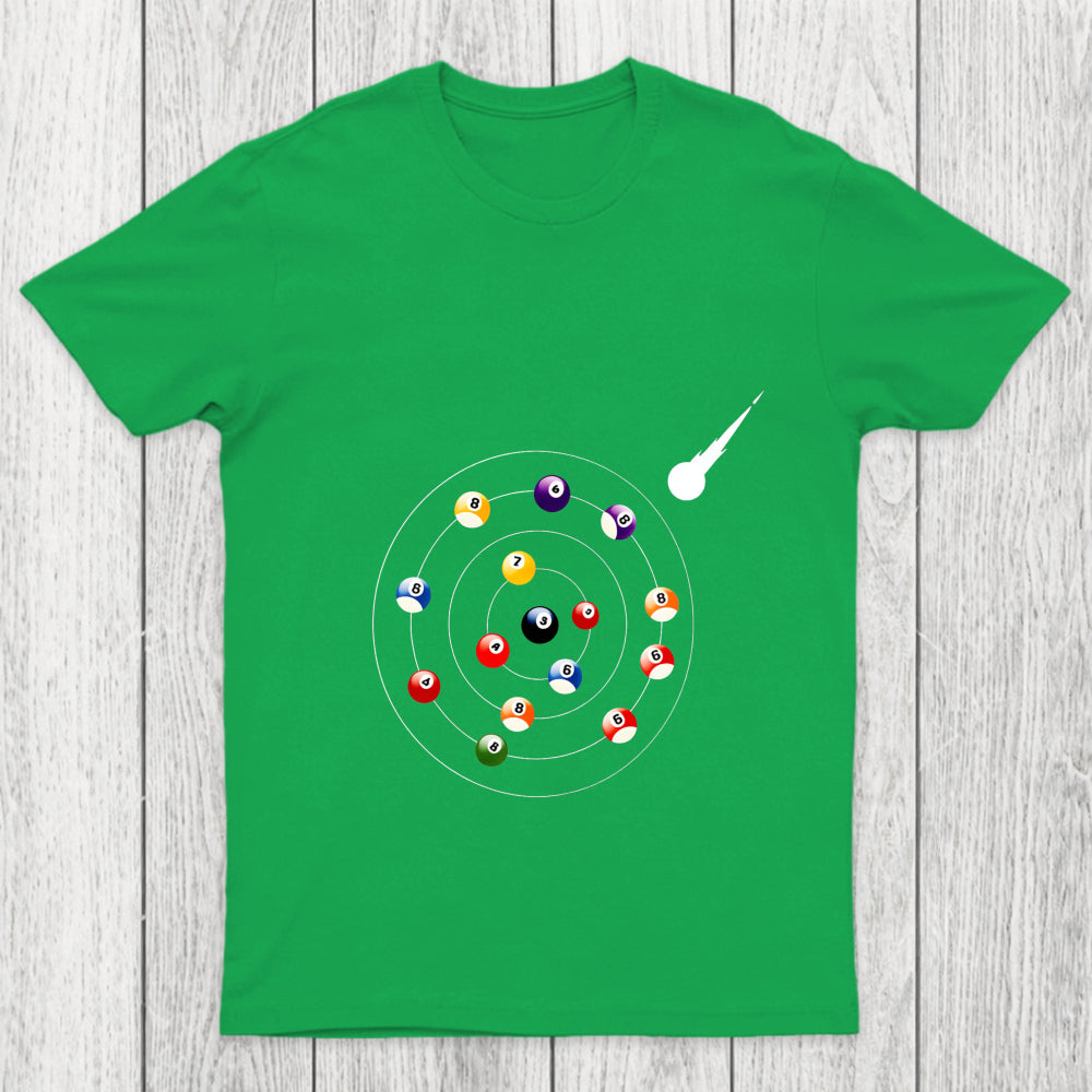Pool Ball Solar System Chicluma T Shirt