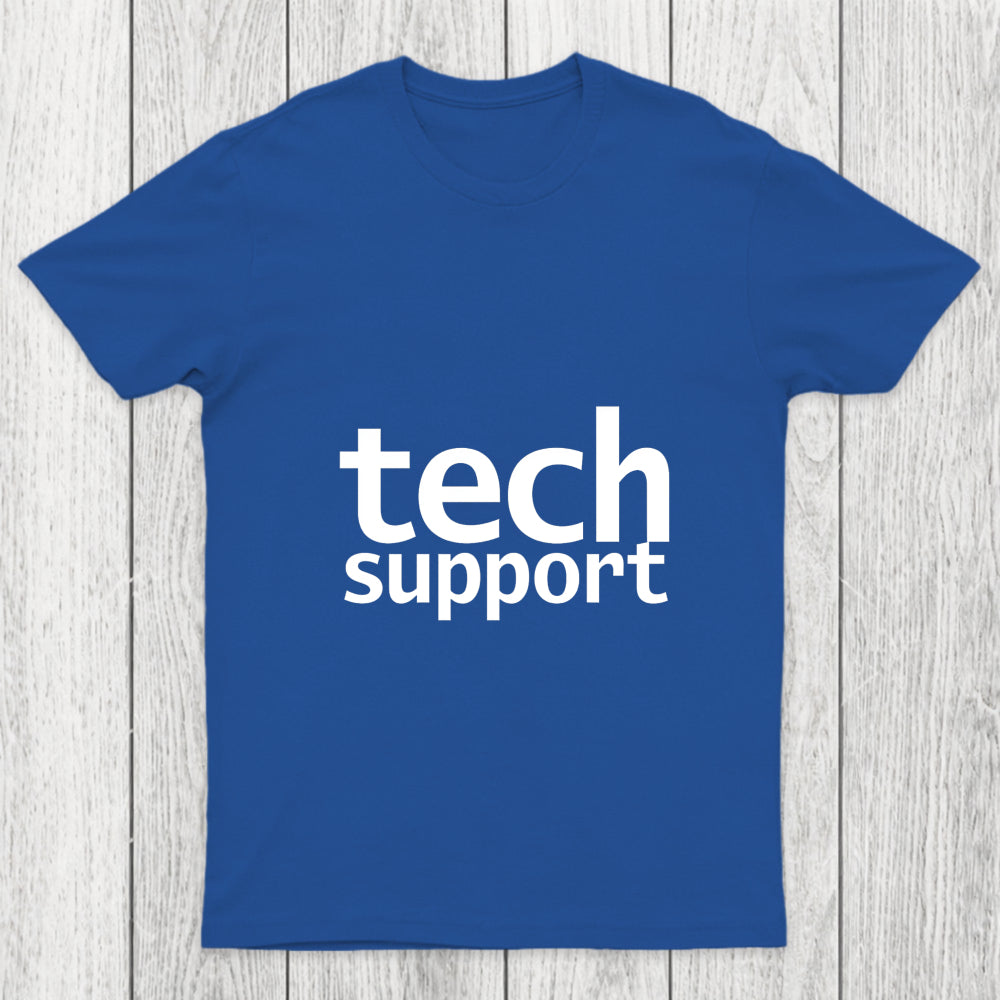 Tech Support Minimal Chicluma T Shirt