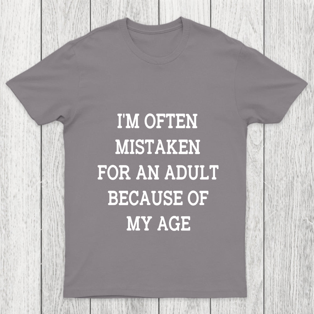 Mistaken For An Adult Chicluma T Shirt