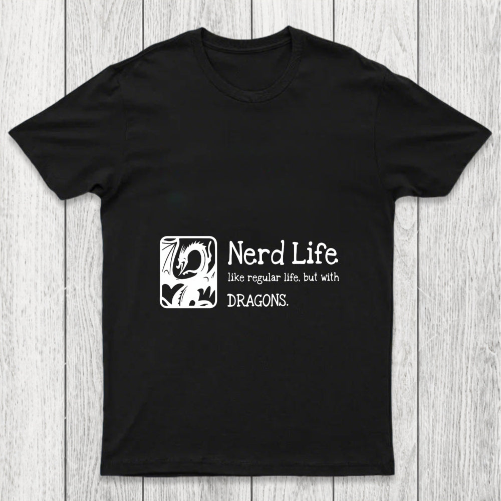Nerd Life Dungeons Crawler Chicluma T Shirt