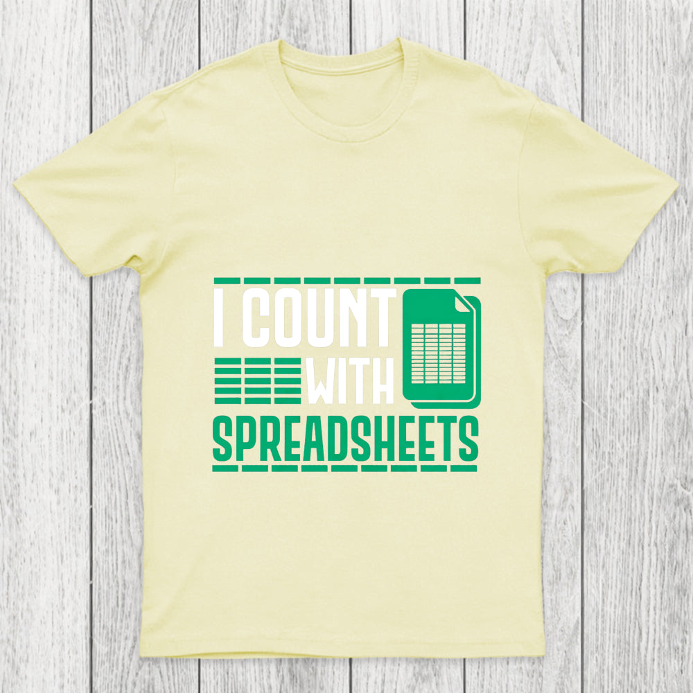 Funny Spreadsheet Accountant Chicluma T Shirt