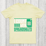 Funny Spreadsheet Accountant Chicluma T Shirt