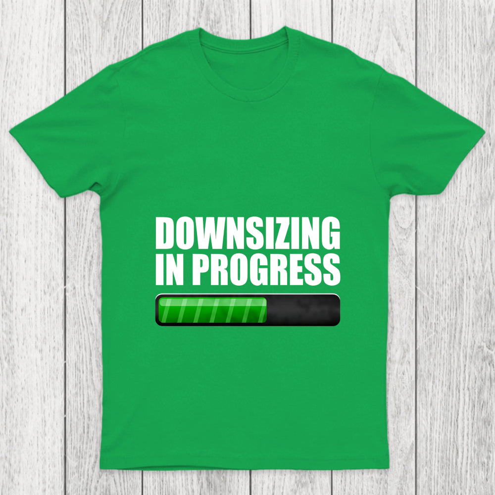 Downsizing In Progress Chicluma T Shirt