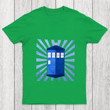 Tardis Stained Glass Chicluma T Shirt