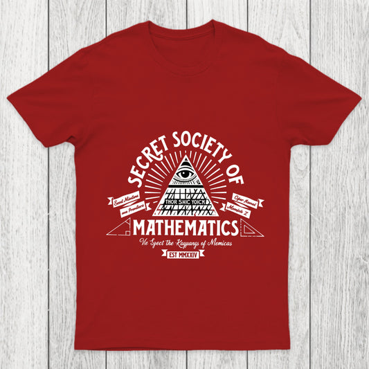 Illumathnati   Secret Society Of Math Chicluma T Shirt