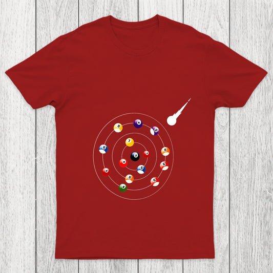 Pool Ball Solar System Chicluma T Shirt