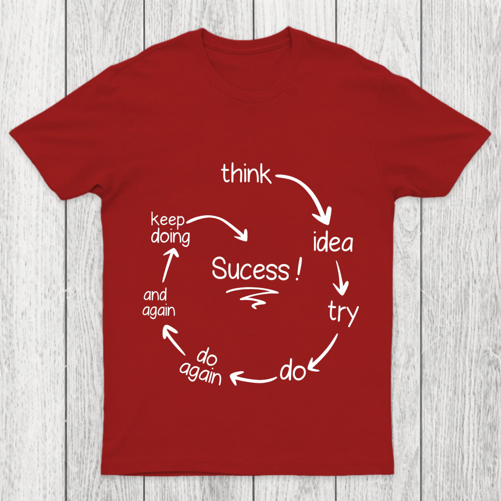 Cycle Of Success Chicluma T Shirt