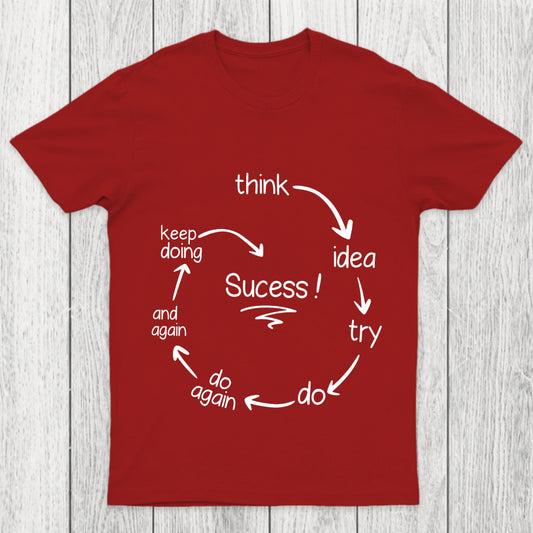 Cycle Of Success Chicluma T Shirt