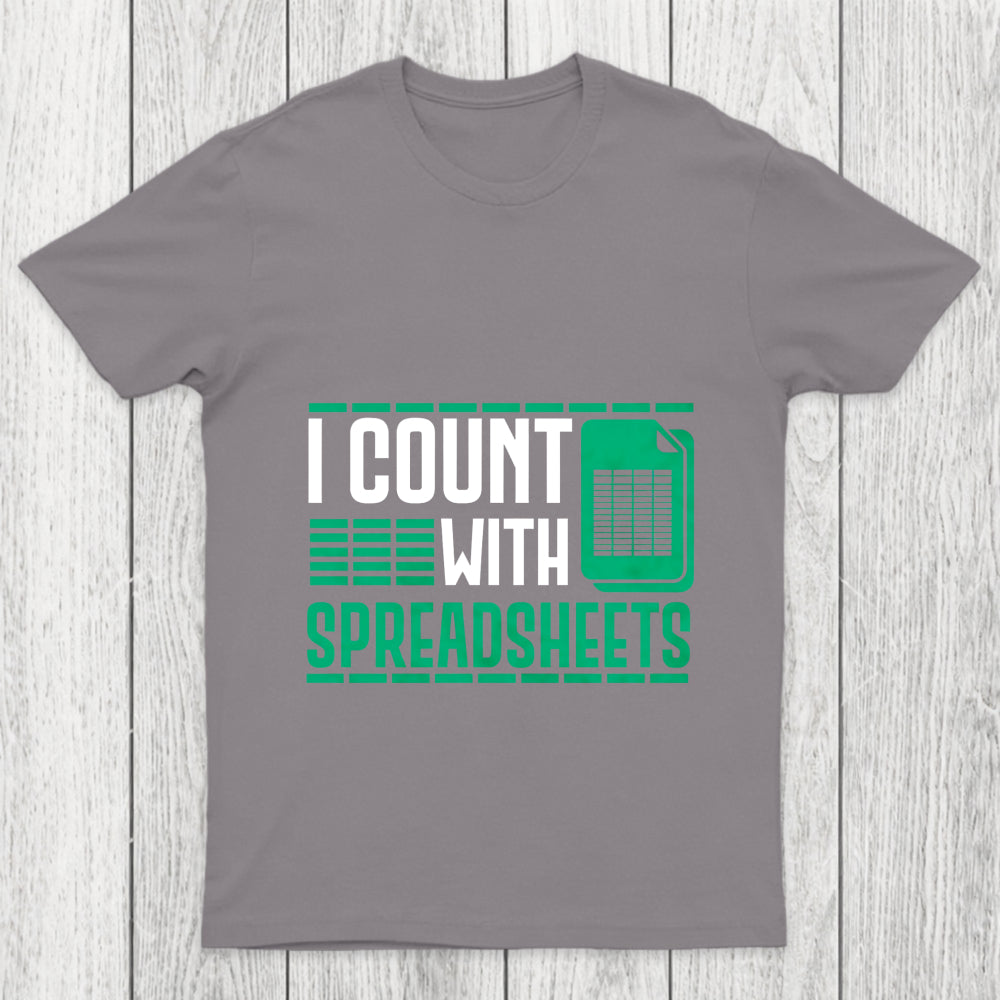Funny Spreadsheet Accountant Chicluma T Shirt