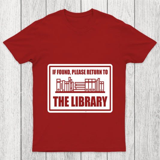 Return To The Library Chicluma T Shirt